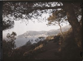 Image représentant panorama pris du sentier de mer