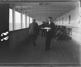 Image représentant L'animation dans la coursive des 1eres classes