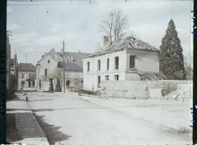 Image représentant France, Braine, Ruines et maisons reconstruites
