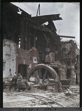Image représentant Les vestiges de la distillerie de Vauxrot, hameau proche de Soissons