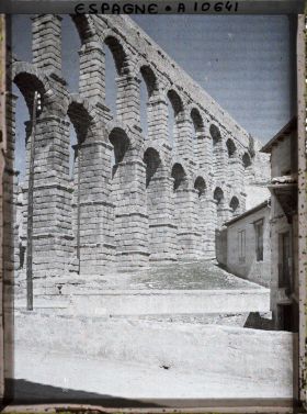 Image représentant Espagne, Ségovie, Autre vue de l'Aqueduc