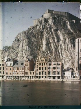 Image représentant Belgique, Namur, Soleil couchant sur la Citadelle