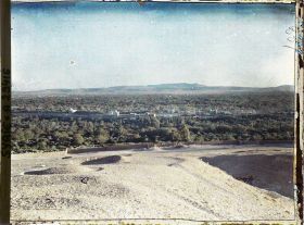 Image représentant Panorama sur la Ghouta au coucher du soleil
