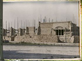 Image représentant Belgique, Langemarck, Eglise en reconstruction