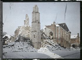 Image représentant France, Chauny, Extérieur de l'Eglise St Martin