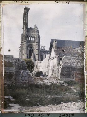 Image représentant France, Soissons, Tour Sud de la Cathédrale
