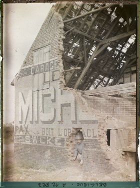 Image représentant Belgique, Woesten, Ruines