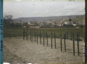 Image représentant France, Dormans, Panorama de Dormans et Croix Allemandes