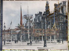 Image représentant La réception des maréchaux de France à l'hôtel de ville pour les fêtes de la Victoire des 13 et 14 juillet 1919