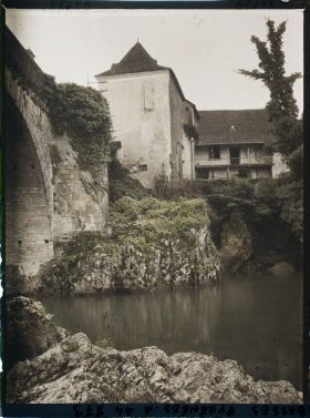 Image représentant France, Orthez, Bords du Gave près du Vieux Pont