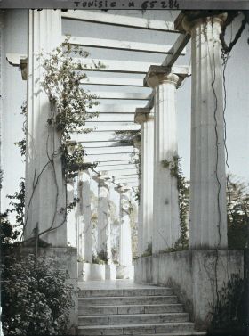 Image représentant La pergola du palais d'été du résident général