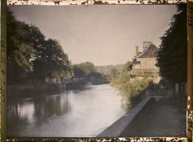 Image représentant France, Figeac, Le Celé vu du pont Carnot