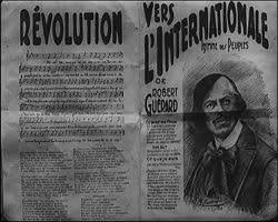 Image représentant Affiches de la chanson «Vers l'Internationale»