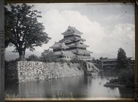 Image représentant Le château médiéval, vu du nord-ouest