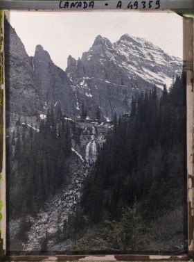 Image représentant Canada, Lac Louise, Cascade du Lac Agnès