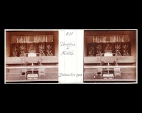 Image représentant Autels et bouddha dans un temple