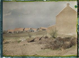 Image représentant Belgique, Wytschaete, Orage sur le Village