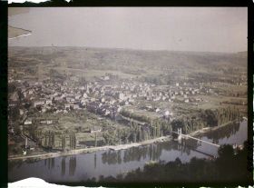 Image représentant France, Capdenac (Lot), Capdenac ville vue le soir de Capdenac le haut