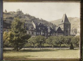 Image représentant Allemagne, Bacharach, Vieille Tour  St Verner et Château