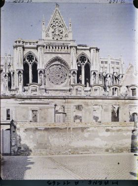 Image représentant Ruines de la cathédrale depuis la rue Paul-Neveux