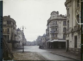 Image représentant France, Reims, Angle de la Rue de Vesle et du Cours Langlet