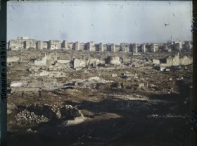 Image représentant Turquie, Angora, Coucher de Soleil sur les murailles Ouest