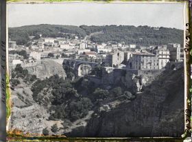 Image représentant Algérie, Constantine, Le Rhumel vers le Pont d'El Kantara