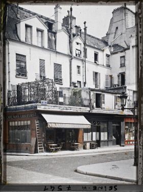 Image représentant L'angle des rues Clément et Mabillon