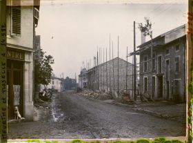 Image représentant France, Vandières, Reconstructions route Nationale