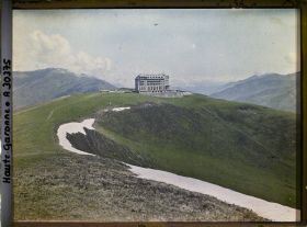 Image représentant France, Bagnères-de-Luchon, Panorama sur la montagne de Superbagnères