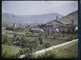 Image représentant France, Kaysersberg, Vue d'ensemble de la Ville : vue prise vers le nord