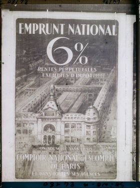 Image représentant Affiche de l'emprunt national de 1920, Comptoir national d'escompte