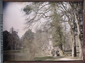 Image représentant France, Versailles, Petit Trianon : Le Petit Pont