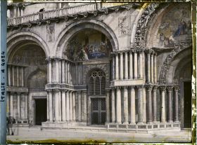 Image représentant Façade occidentale de la basilique Saint-Marc