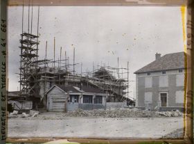 Image représentant France, Flirey, La nouvelle Eglise en reconstruction