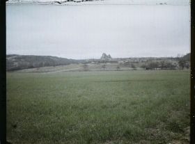 Image représentant France, St Mard, Vue vers le Village et Champs de blé