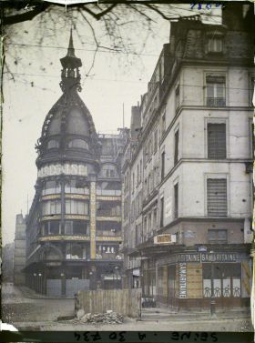 Image représentant La Samaritaine vue du quai du Louvre