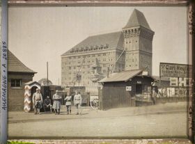 Image représentant Poste de Düsseldorf et grand moulin