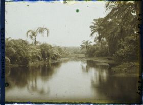 Image représentant Le marigot ou lagune d'Adjarra