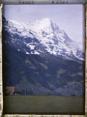 Image représentant L'Eiger vu depuis Grindelwald