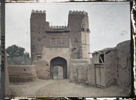 Image représentant Une porte fortifiée de la ville