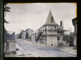 Image représentant France, Sampigny, Reconstruction Grande Rue