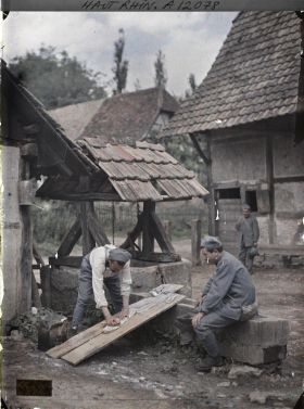Image représentant Scène près d'un puits