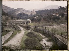 Image représentant Vue du monastère de Notre-Dame de Laghet