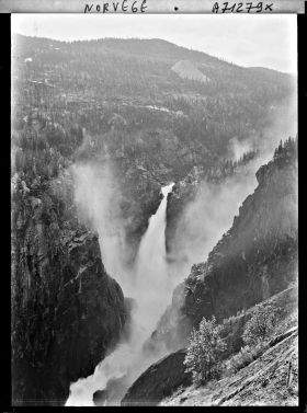Image représentant La cascade de Rjukanfossen