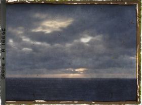 Image représentant Turquie, Mont Athos, Stravonikita, Lever de Soleil sur la mer