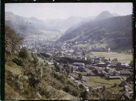 Image représentant France, Mont Dore, Vue Générale du Mont Dore prise de la route de Clermont