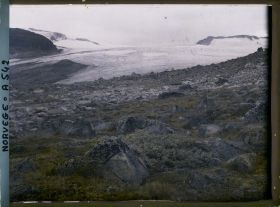 Image représentant Eboulis près du glacier Hardangerjökulen