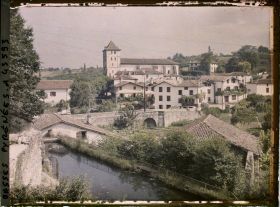 Image représentant France, Espelette, Vue générale
