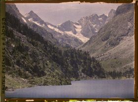 Image représentant France, Le lac et le massif du Vignemale